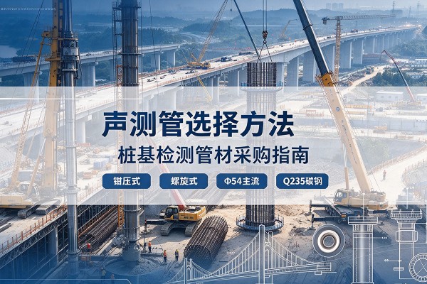 萧山声测管选型标准