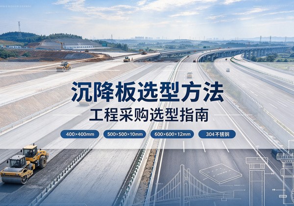 萧山沉降板选择方法