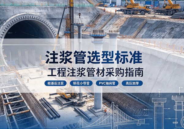 萧山注浆管选型标准